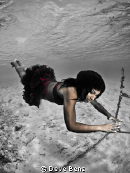 Amazing underwatershooting with a caribbean model on cura... by Dave Benz 